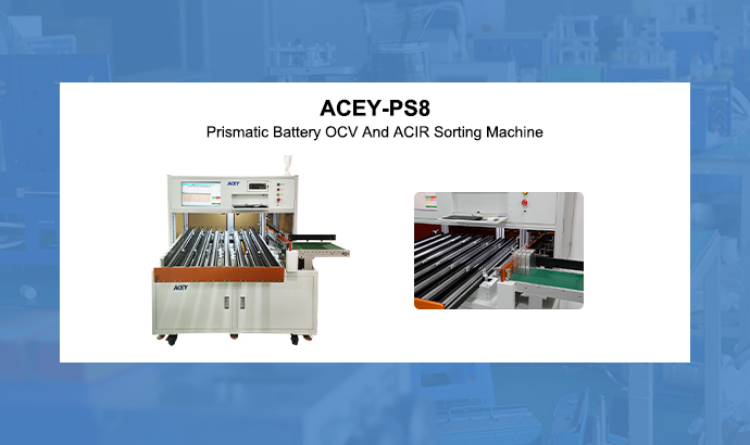 10-Kanal-prismatische Batterie-OCV- und ACIR-Sortiermaschine